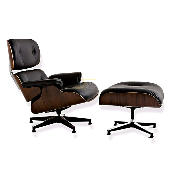 Buy Trendwood Eames Recliner Chair and Ottoman in Pakistan - Luxurious and Ergonomic Seating