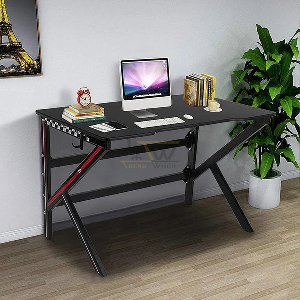 Gaming Table with Z-Shaped Frame