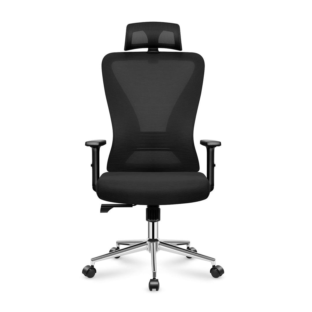 Trendwood premium black manager chair for modern offices